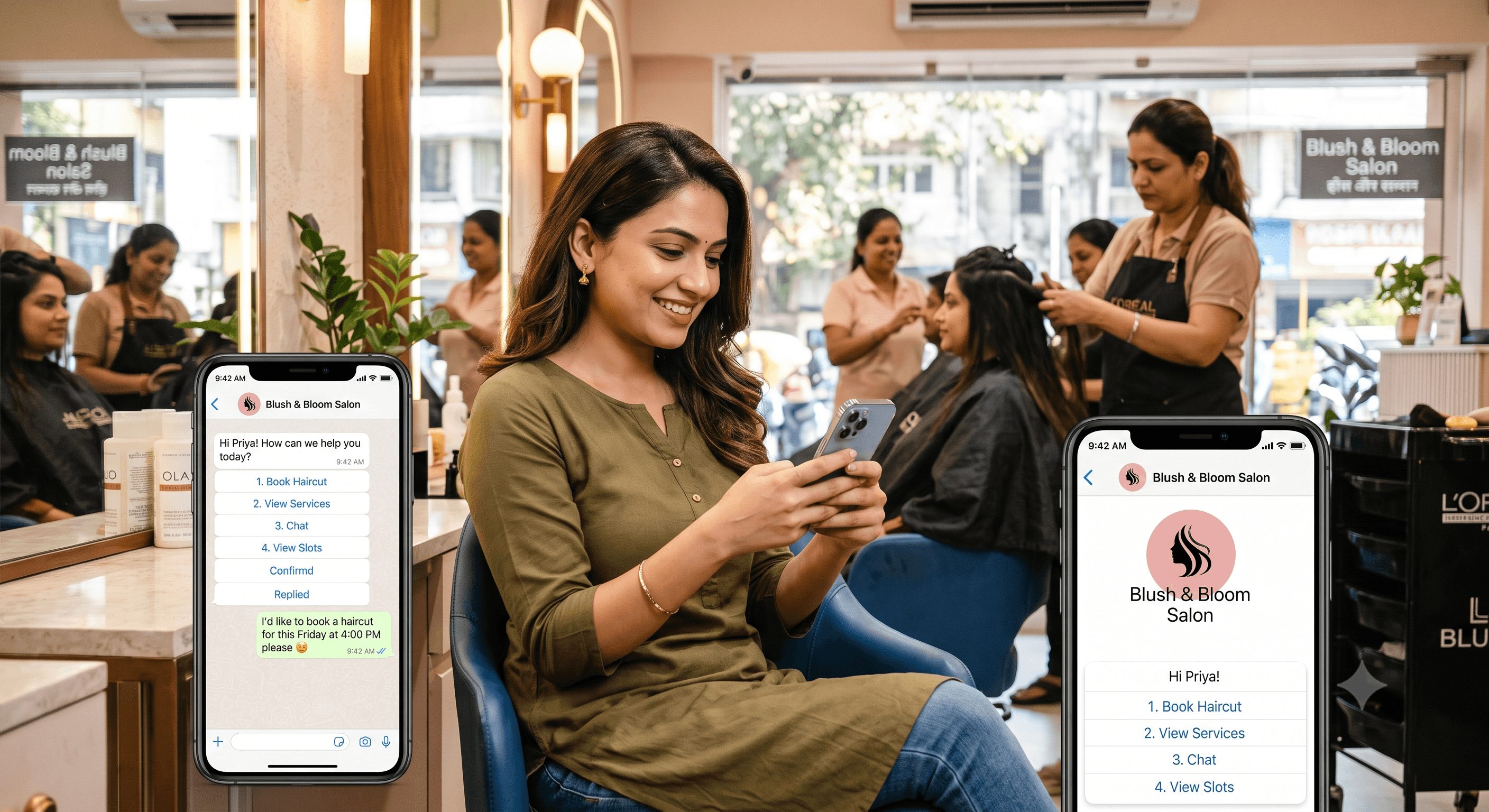 WhatsApp Appointment Booking for Salons & Clinics in India: A Complete Guide