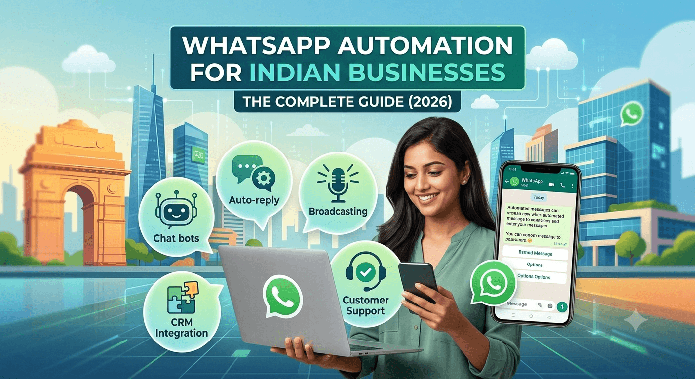 WhatsApp Automation for Indian Businesses: The Complete Guide (2026)